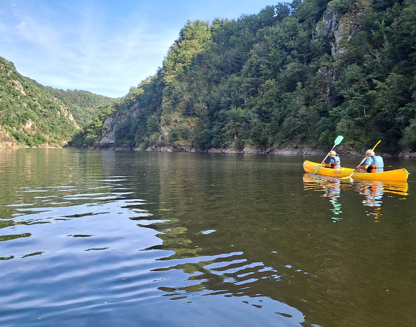 Canoé sur la Dordogne
