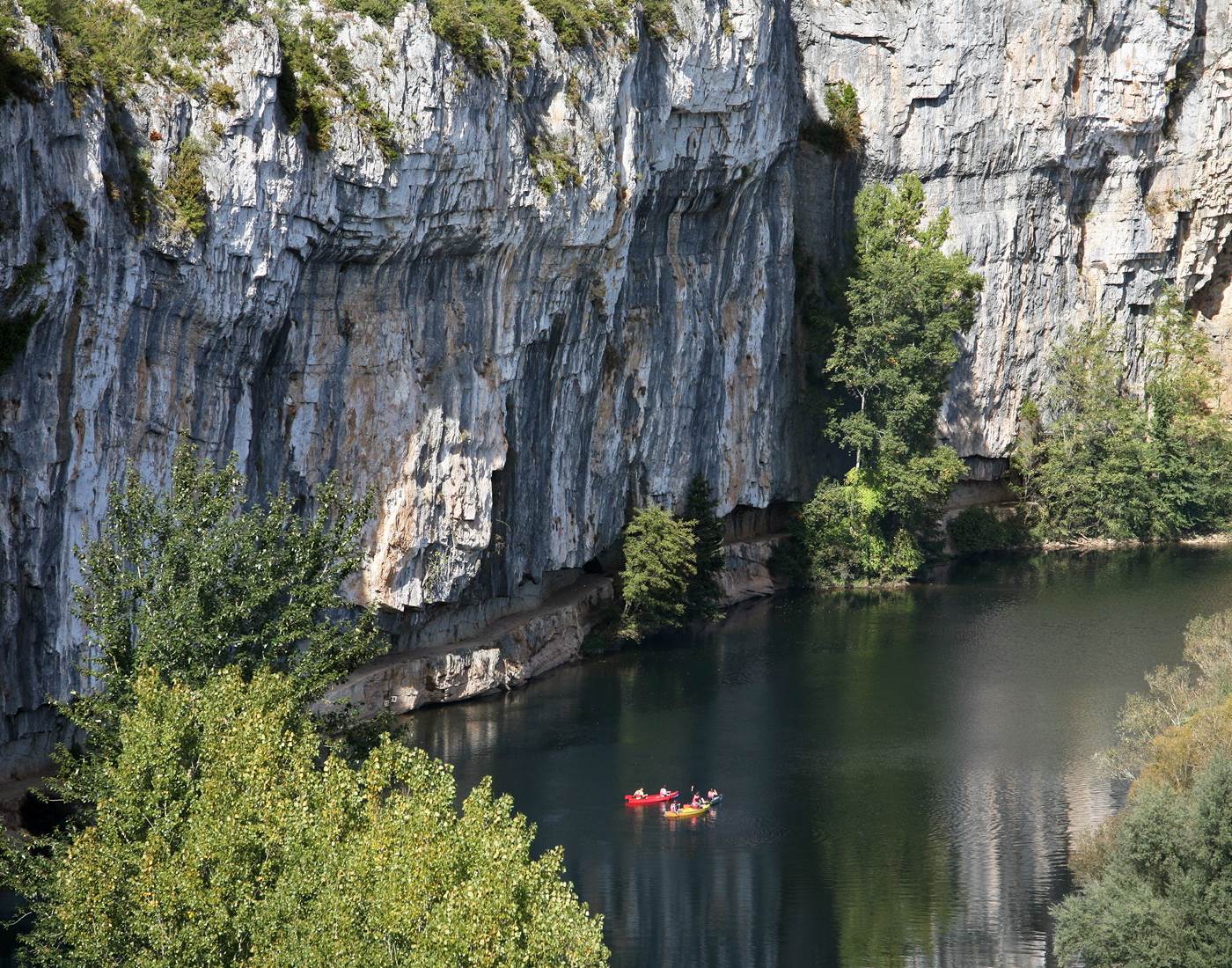 Descente en canöé, chemin de Halage