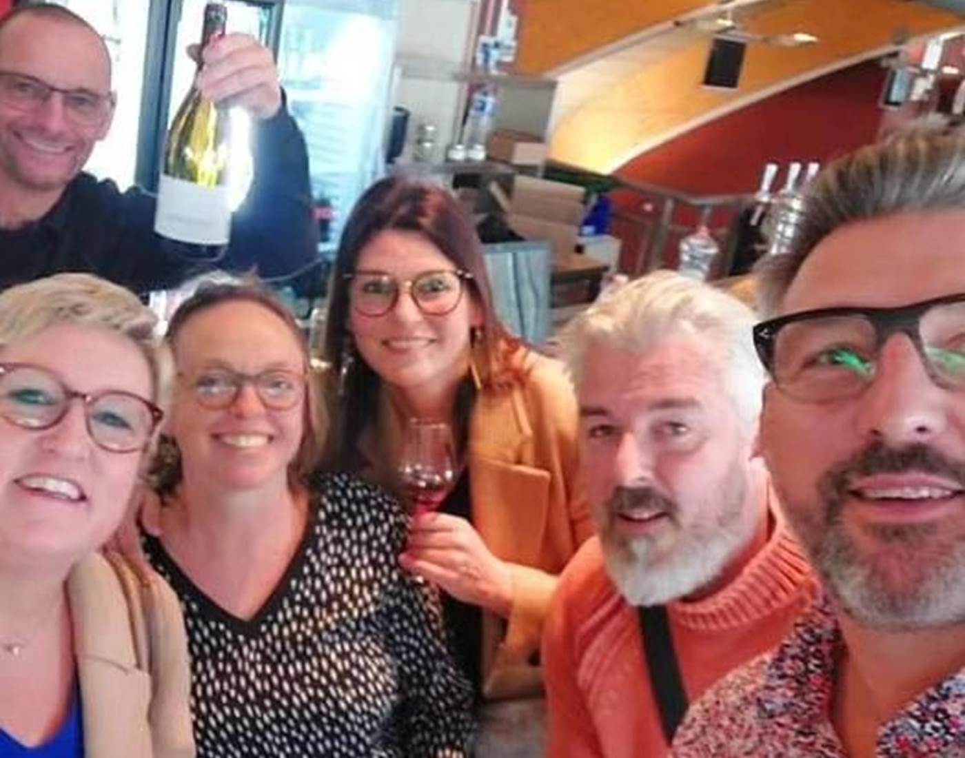 Retrouvailles avec nos clients lors des Caves Ouvertes de la Maison des vins Fins