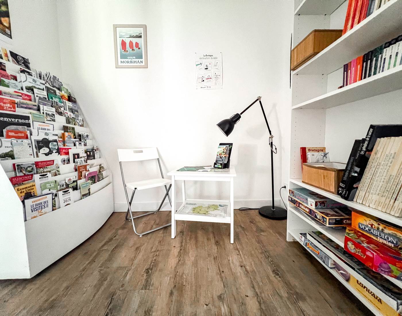 Le Répit de l'Oust - Coin lecture et jeux