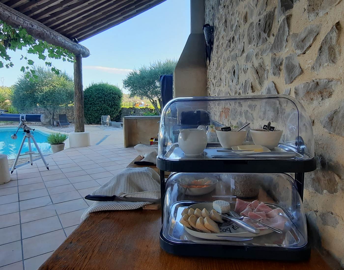 Des petits déjeuners locaux et fait maison