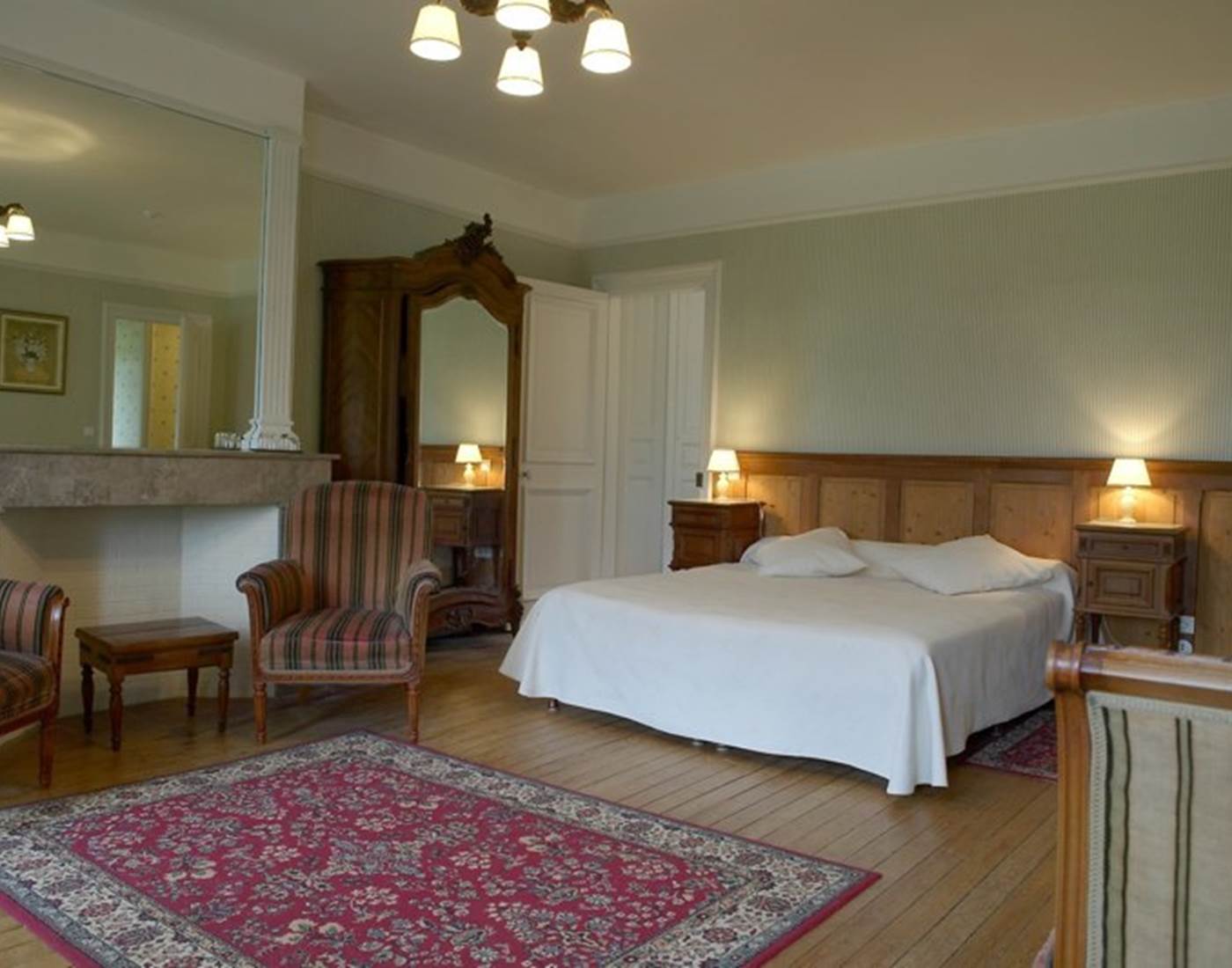 Château de Béhen Suite Saphir Chambre Sud