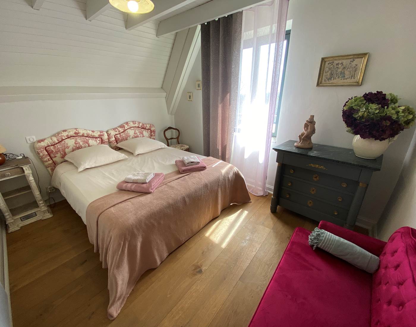 chambre romantique avec jacuzzi