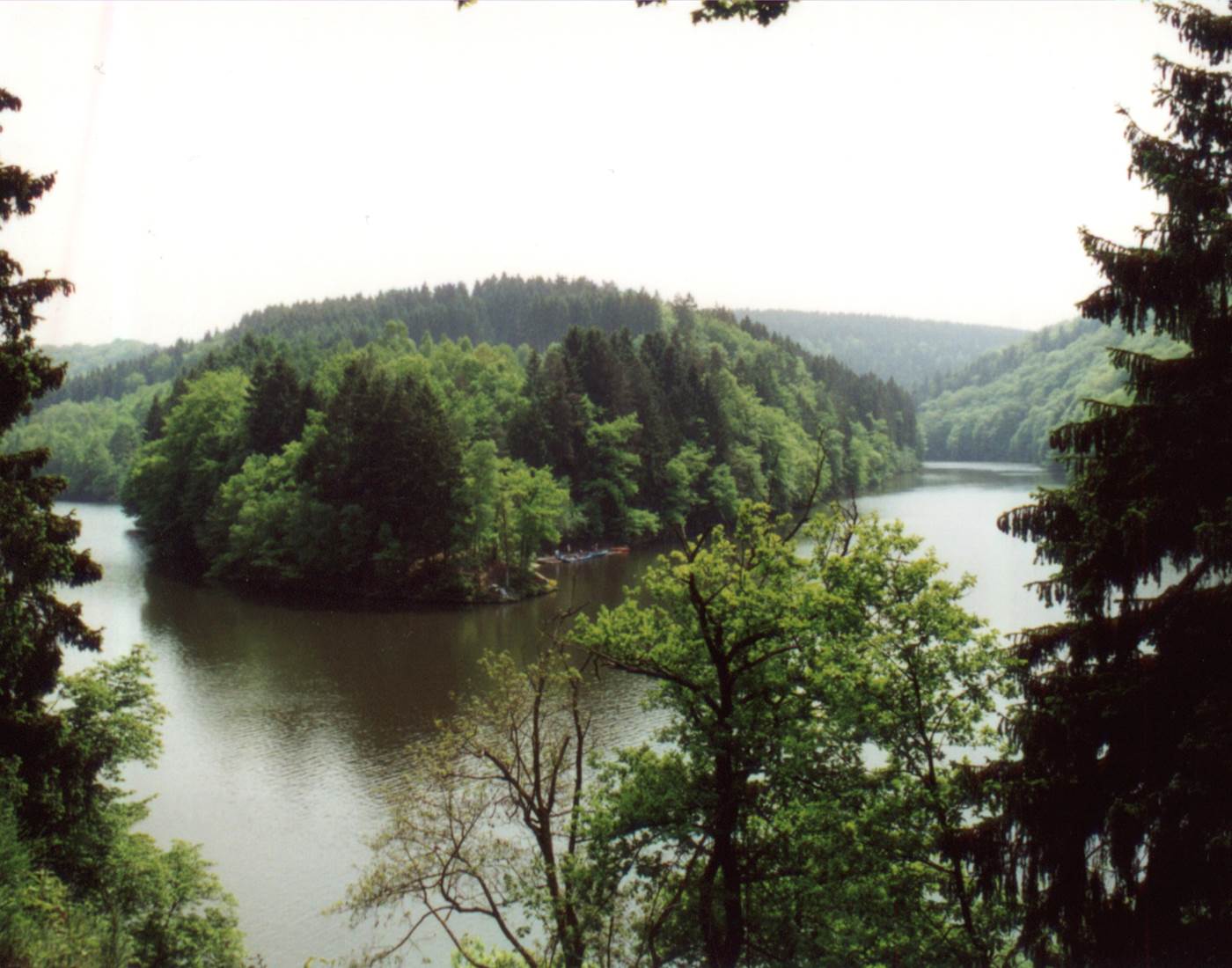 Confluence des deux Ourthes