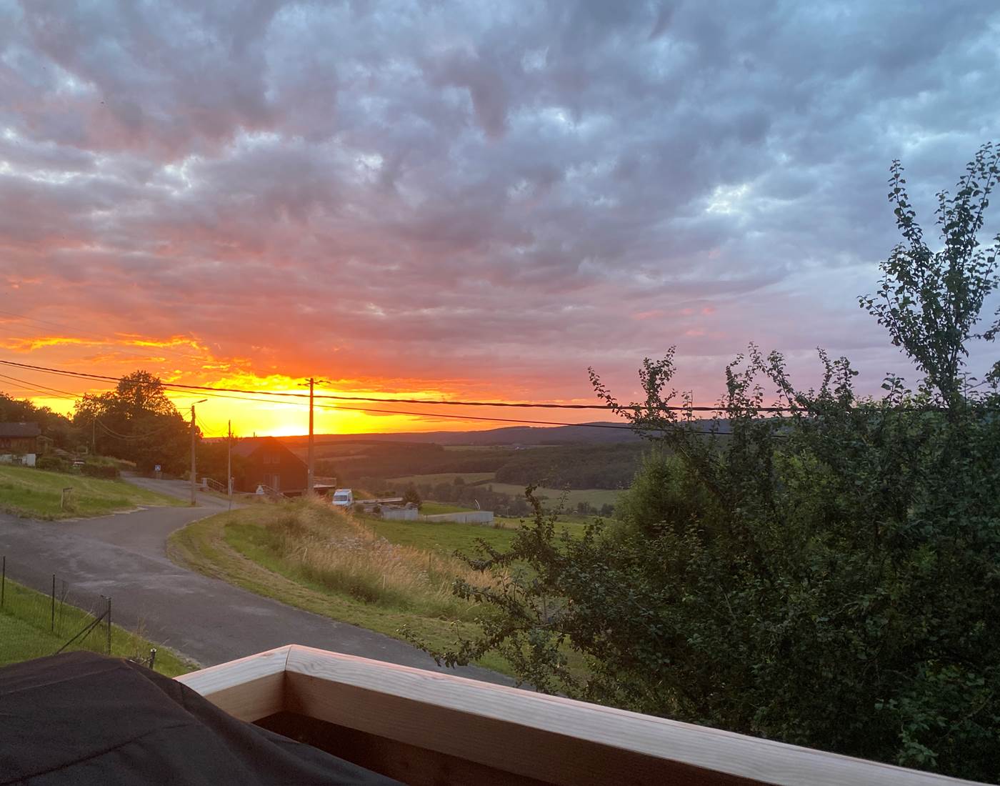 Vue depuis la terrasse