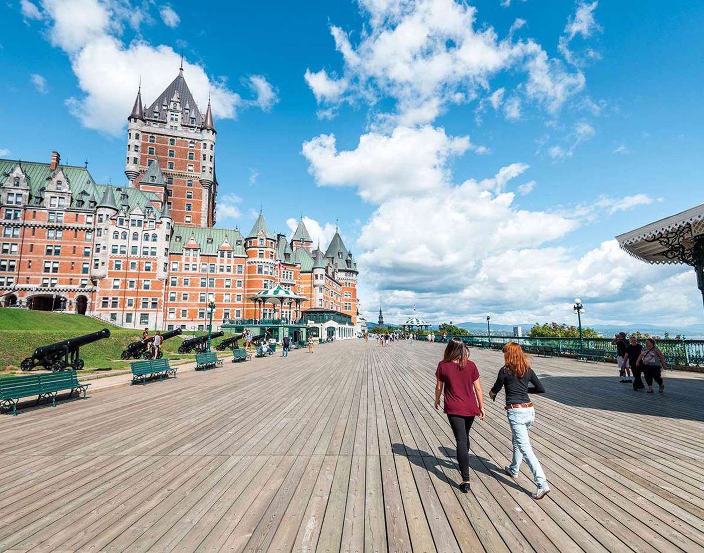 la terrasse Dufferin