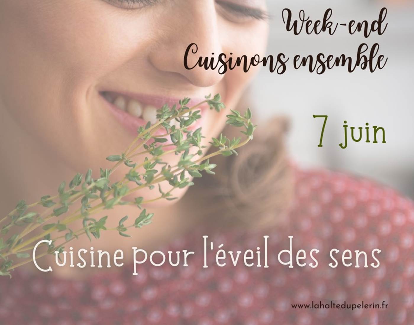 Week-end Cuisinons Ensemble l'Eveil des Sens