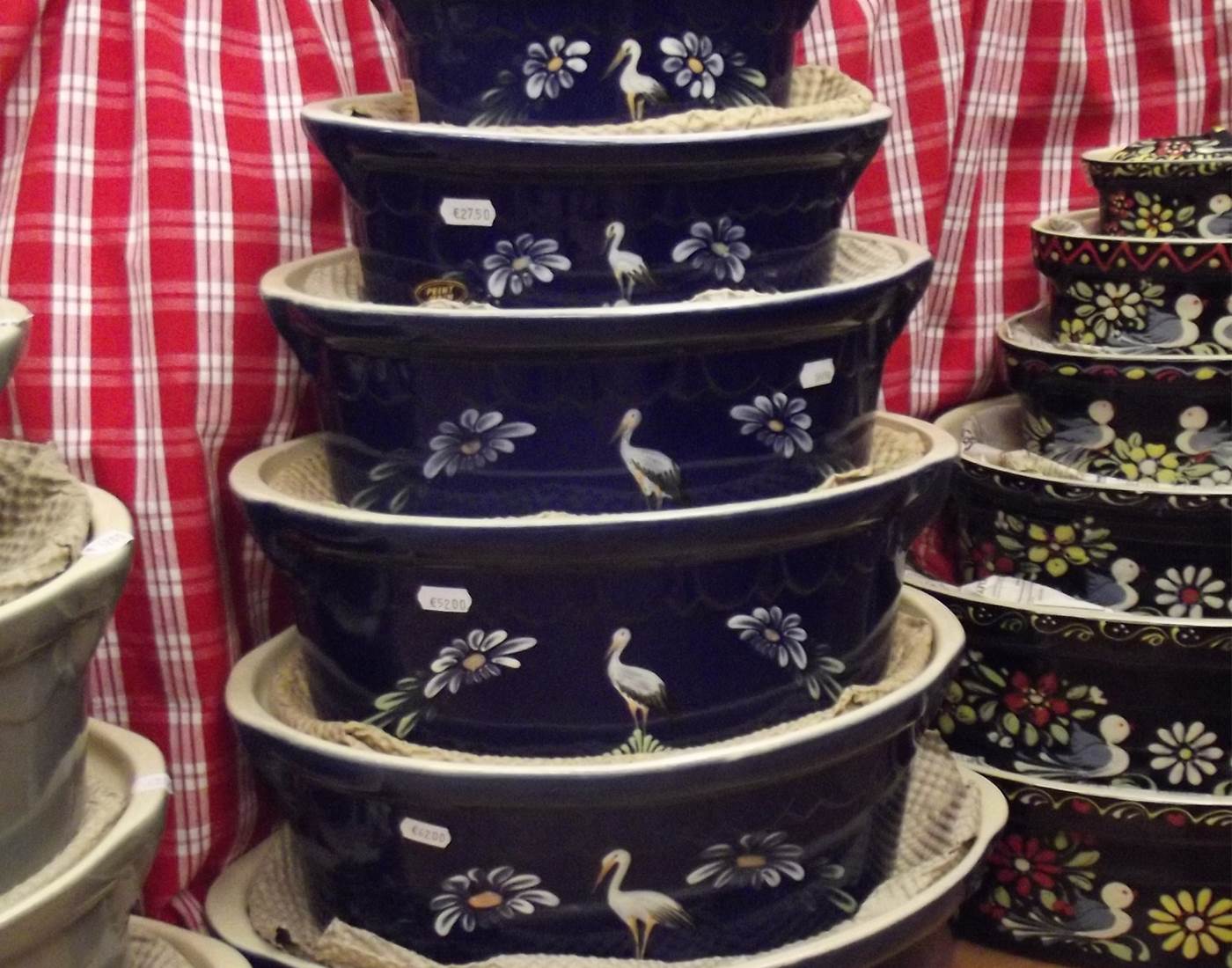 Plat en terre cuite de Soufflenheim