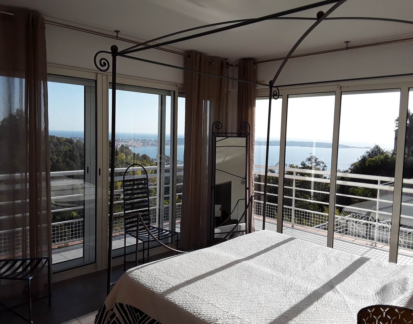 amazing sea vue villa with roof top south france riviera 7 bedrooms