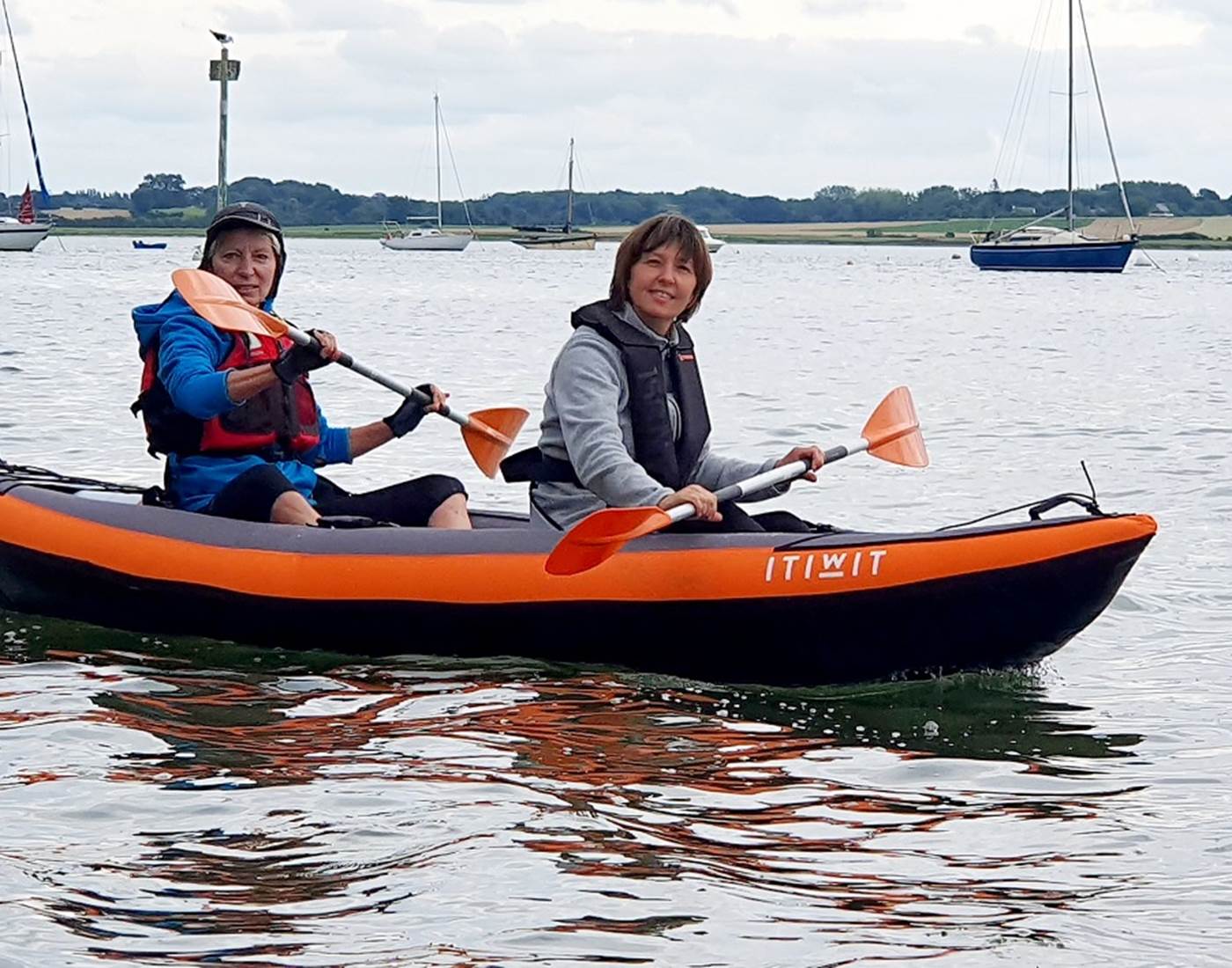 Sortie canoë sur La Rance