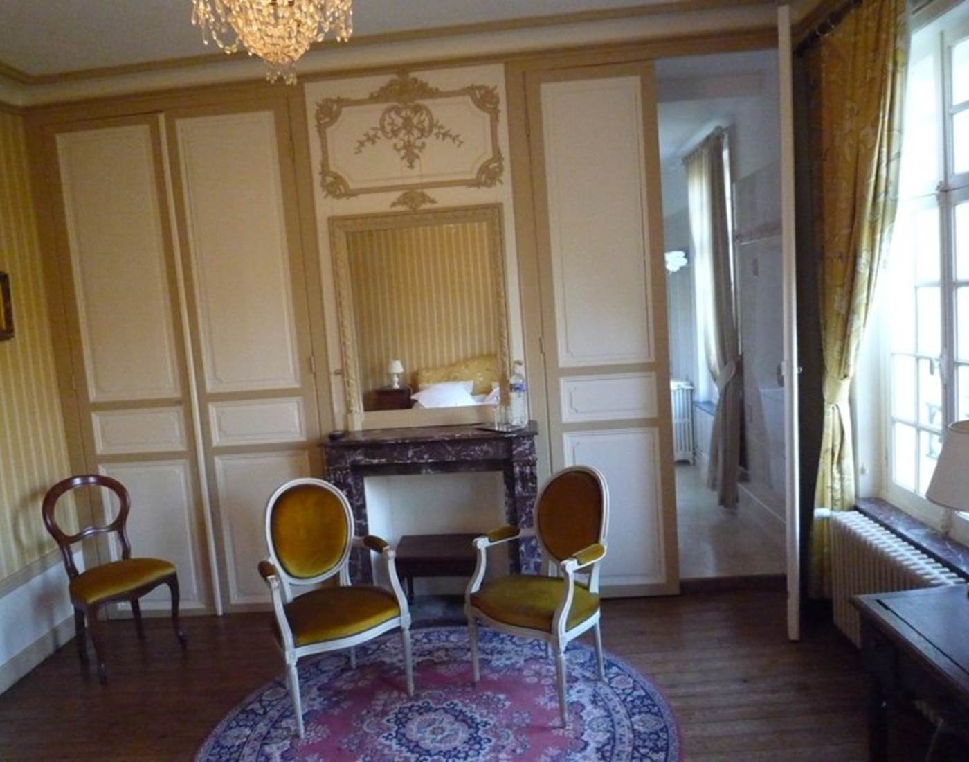 Château de Behen chambre Citrine
