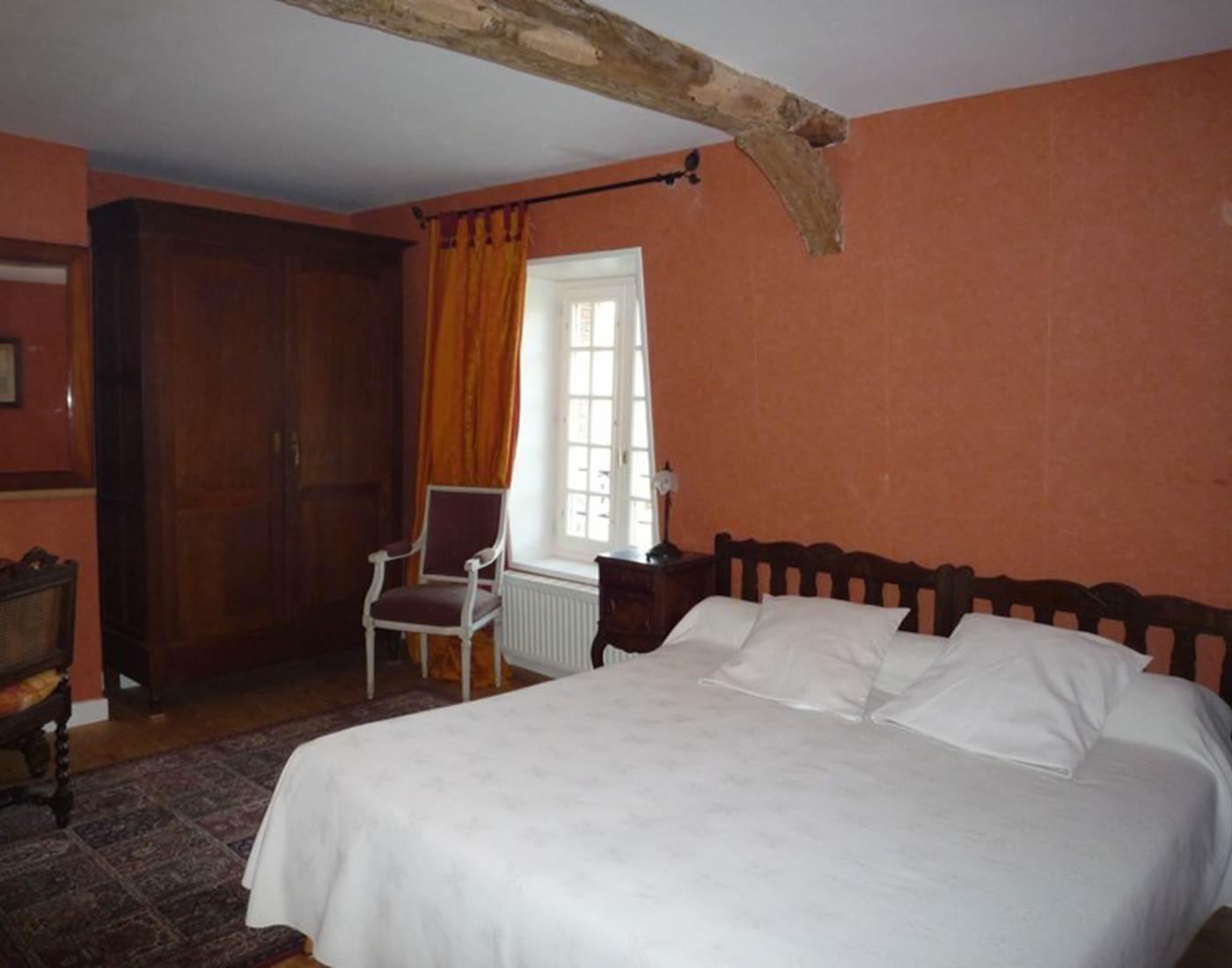 Château de Behen chambre Grenat