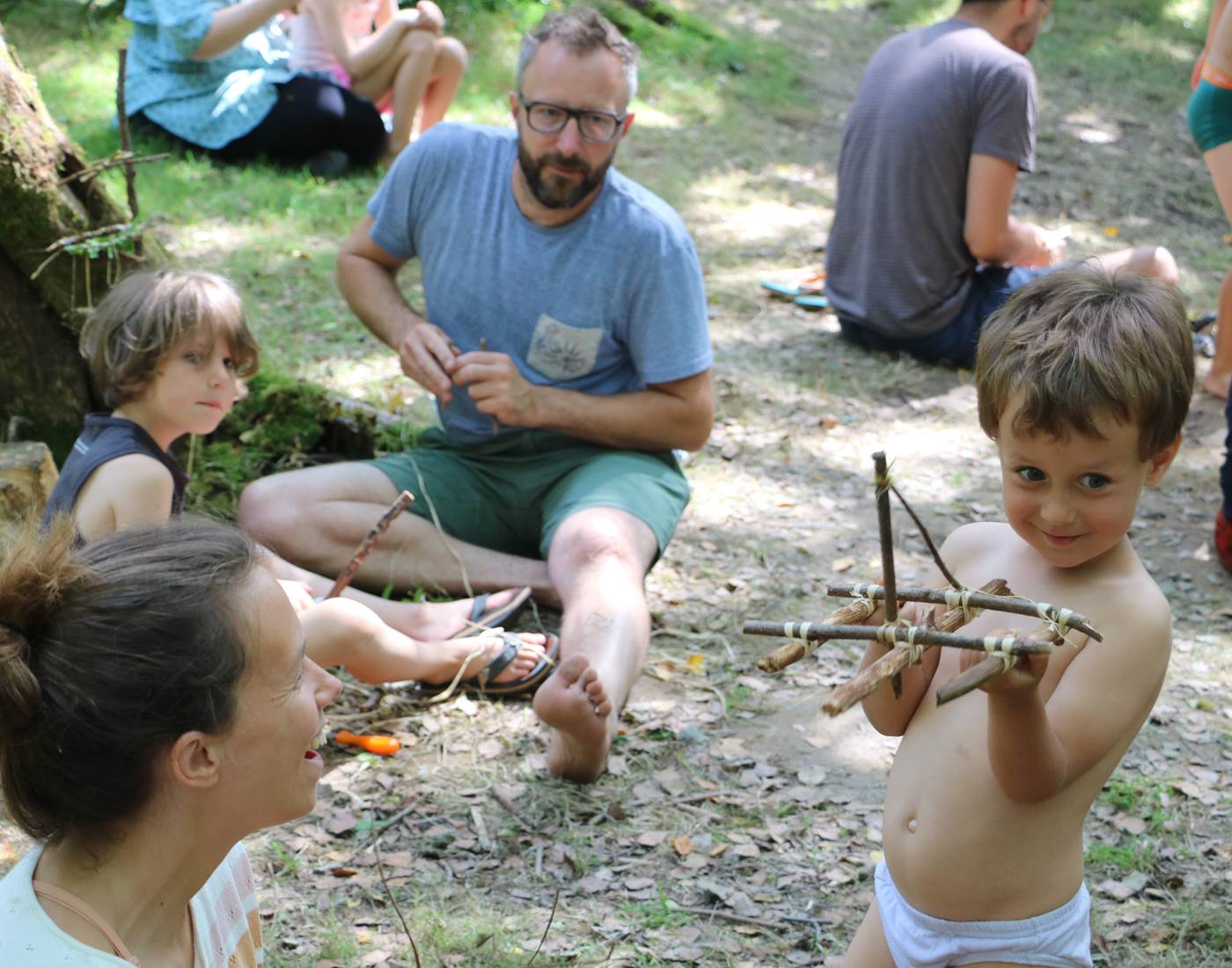 atelier créer dans les bois