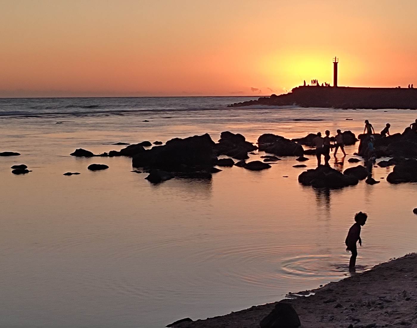 Coucher de soleil sur Terre Sainte - Saint Pierre