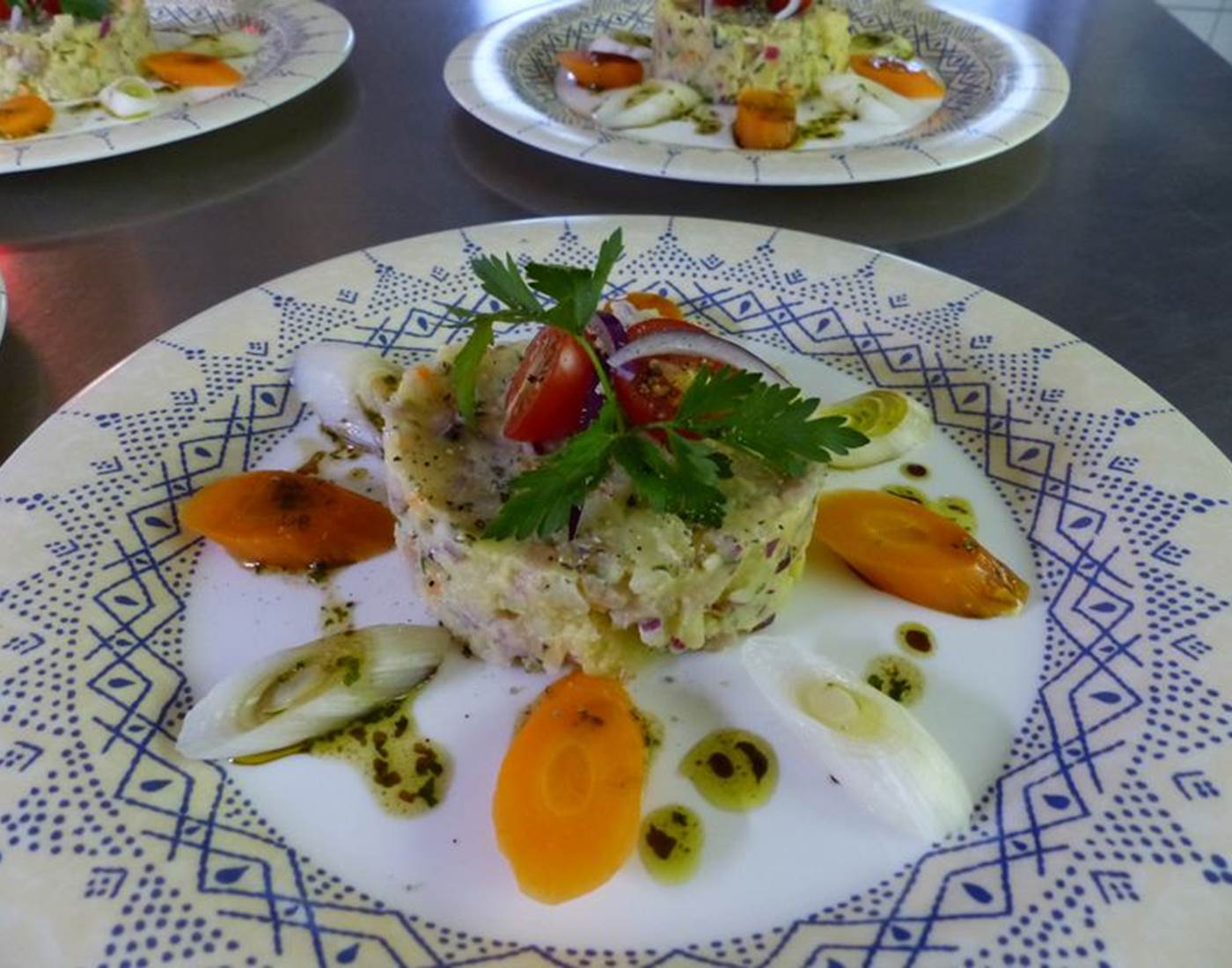 Auberge de 30 pas entrée printanière