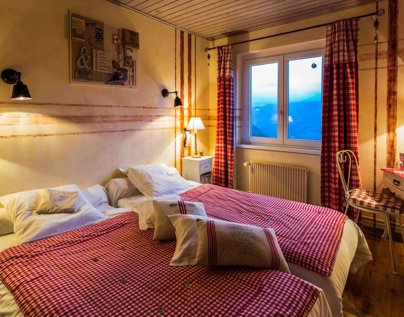 la chambre lin et ficelle