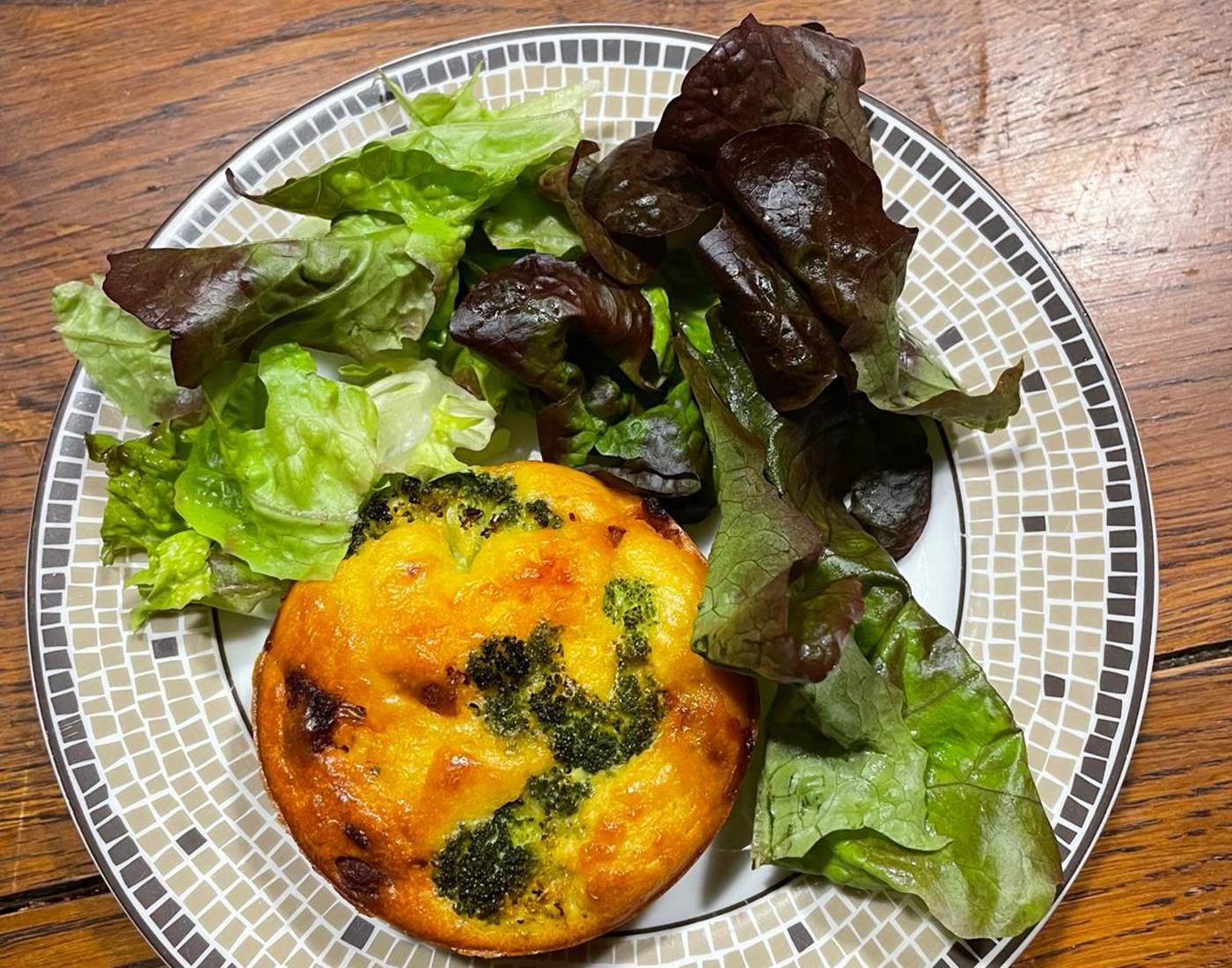 Flan de brocolis - comté-page