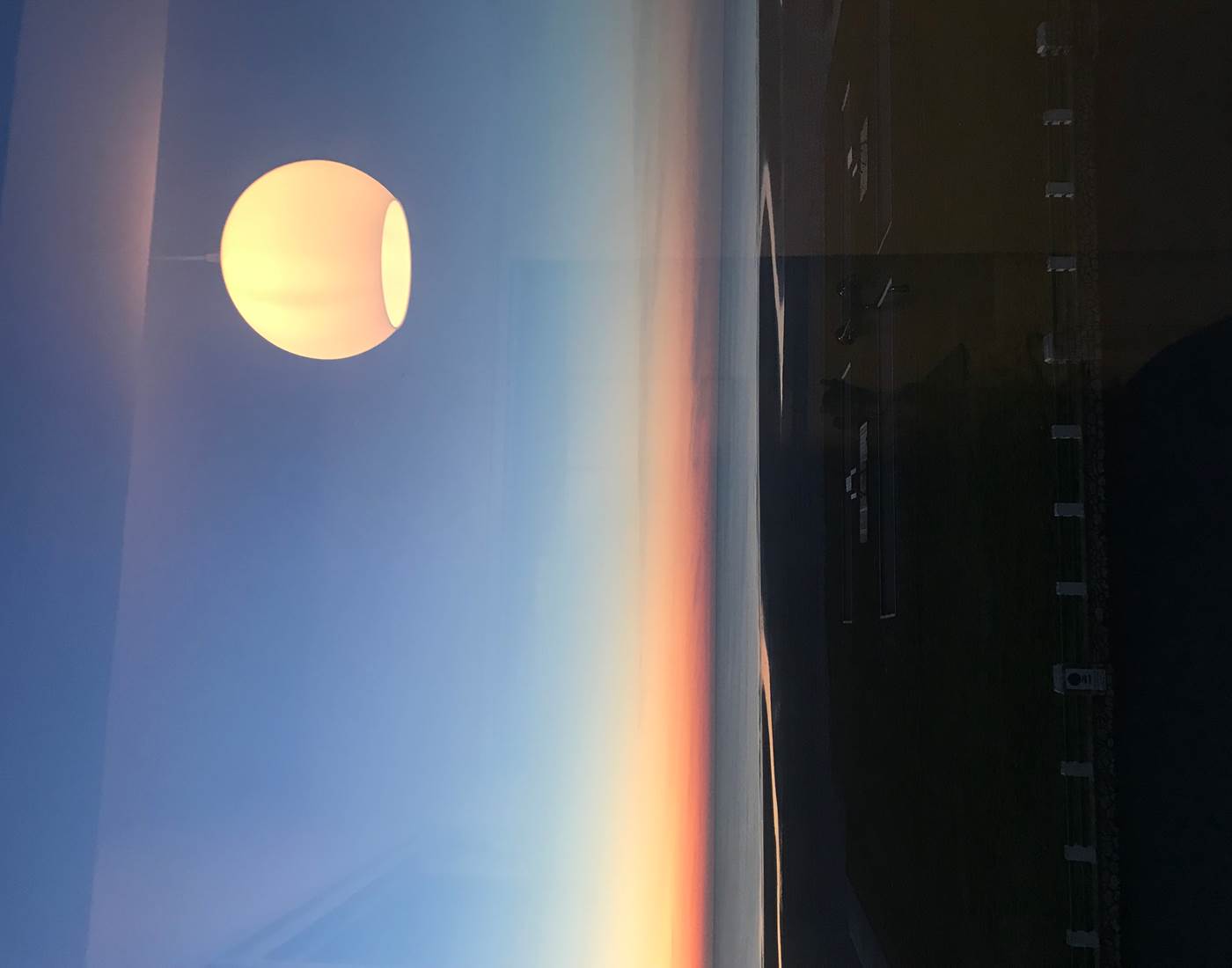 vue de la cuisine la nuit