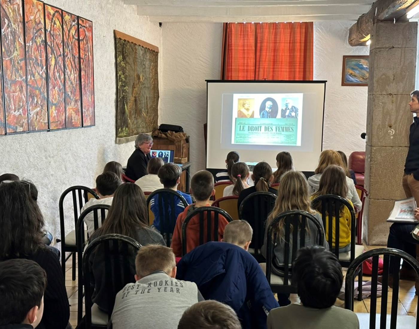 Découverte de Julie Victoire avec Véronique André-Durupt