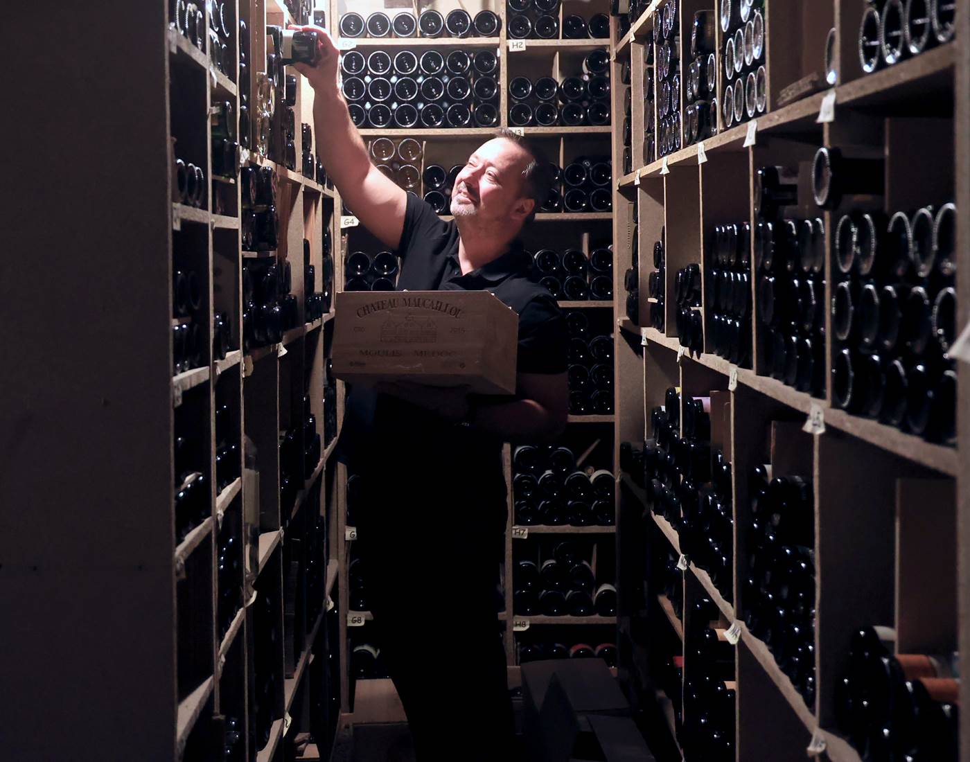 Frédéric le sommelier