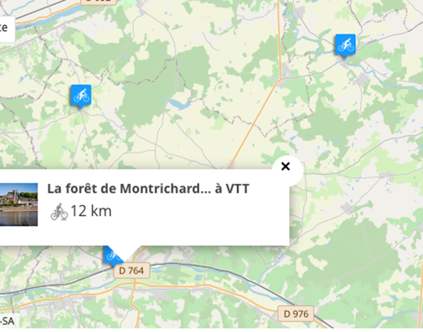 parcours VTT
