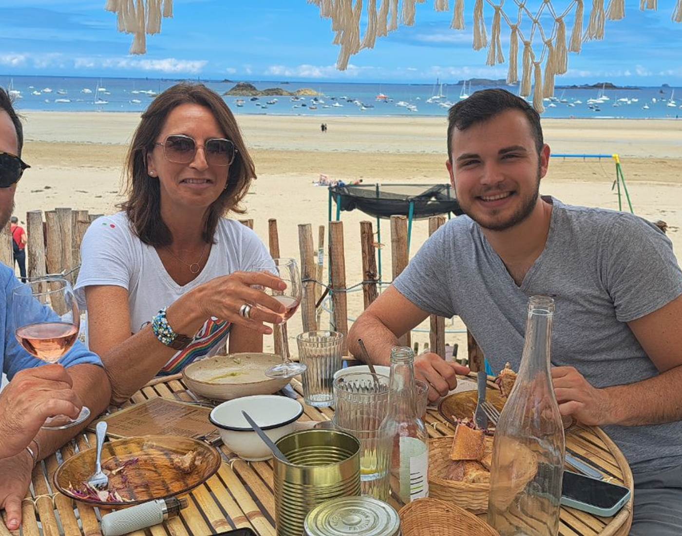 La paillotte à Saint Lunaire