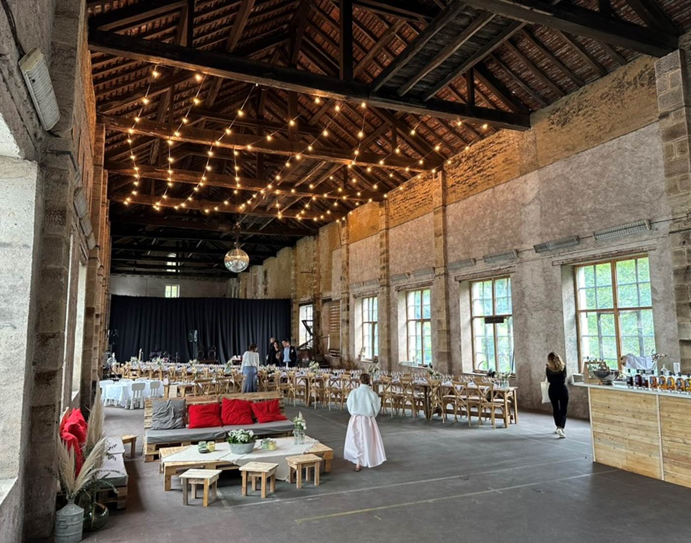 La Halle au charbon se transforme en salle de mariage