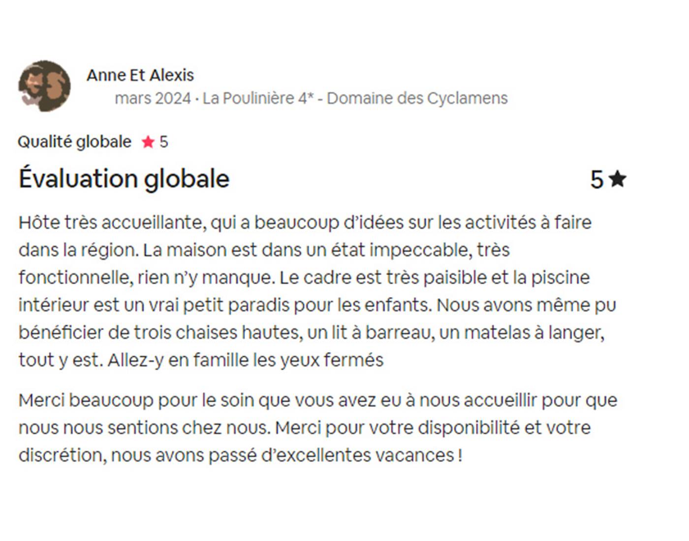 La Poulinière du Domaine des Cyclamens mars 2024