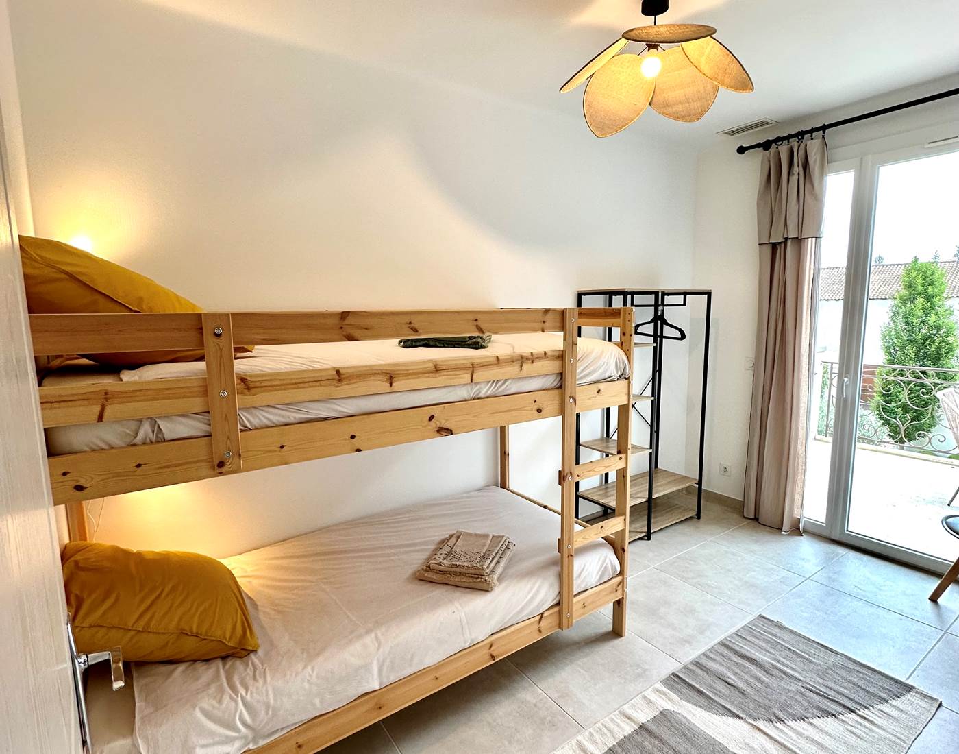 Chambre 4 - Etage avec lit superposé 90/200