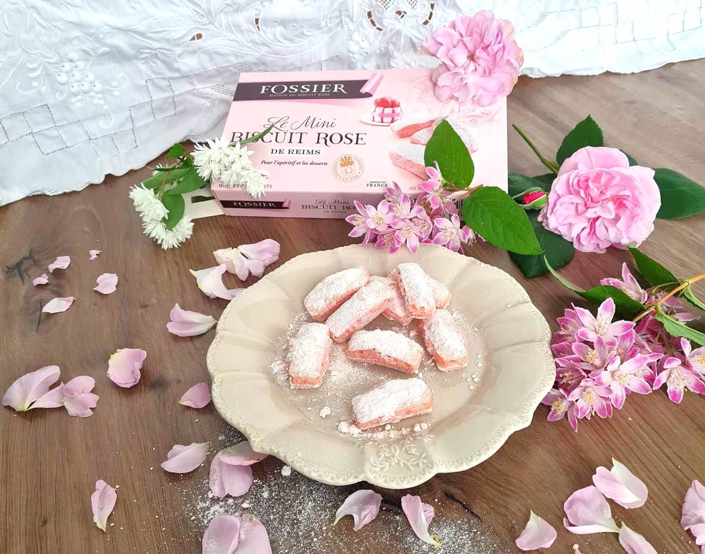 Biscuits roses de Reims Fossier