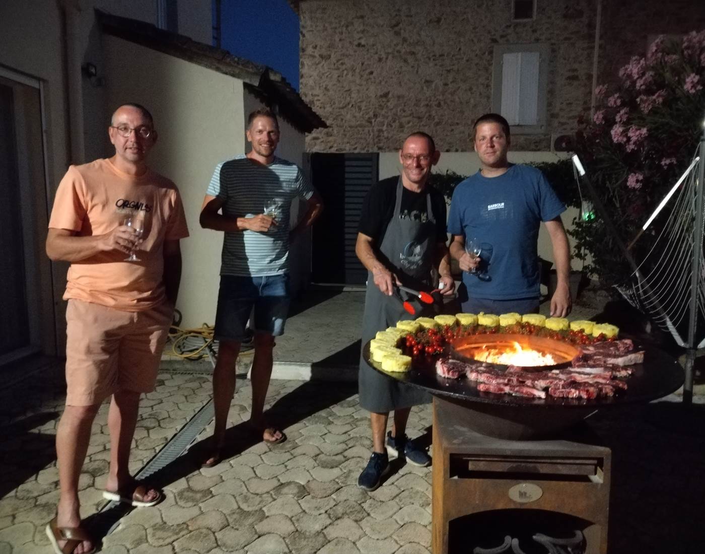 la convivialité du braséro