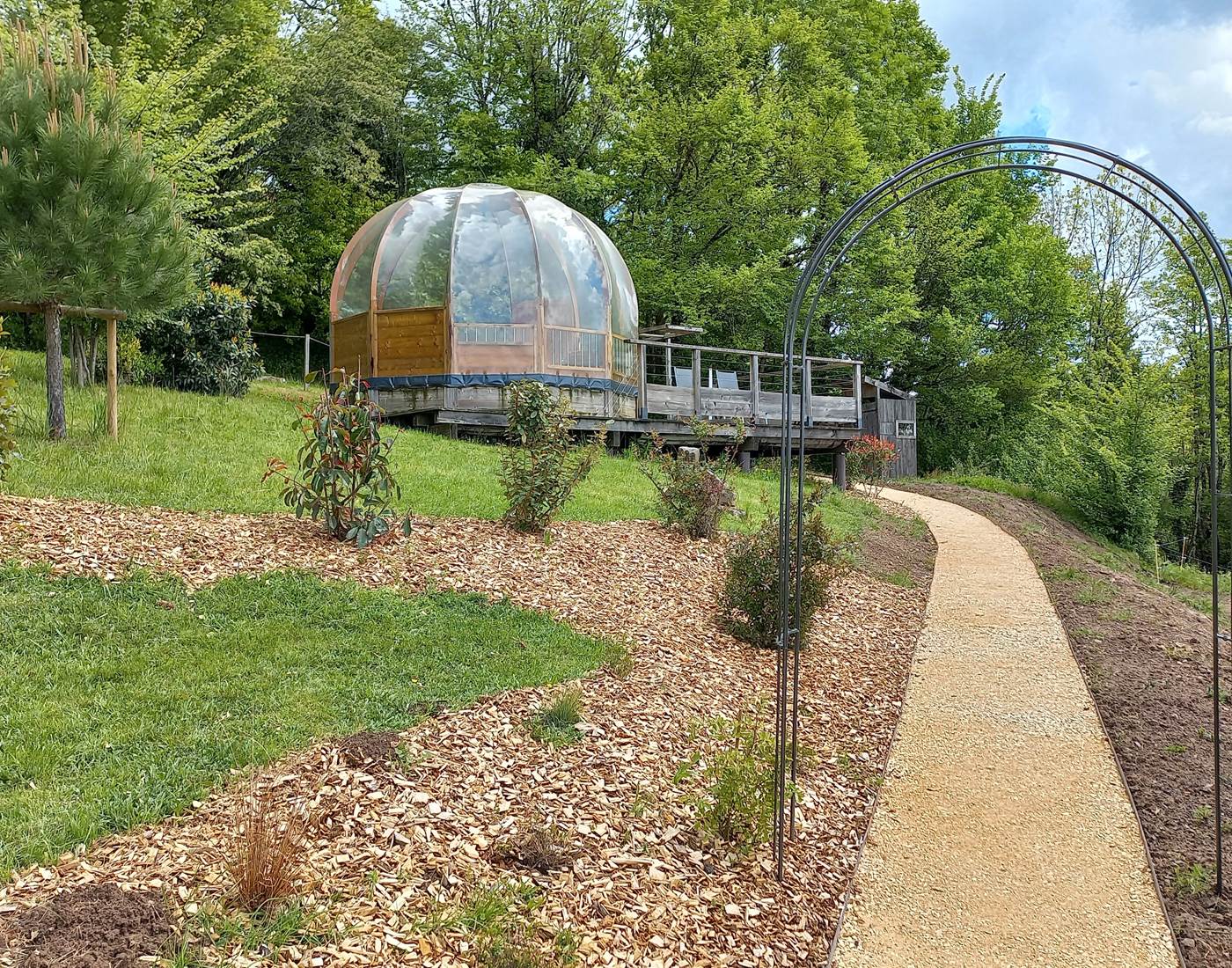 Chemin d'accès à la Domostella