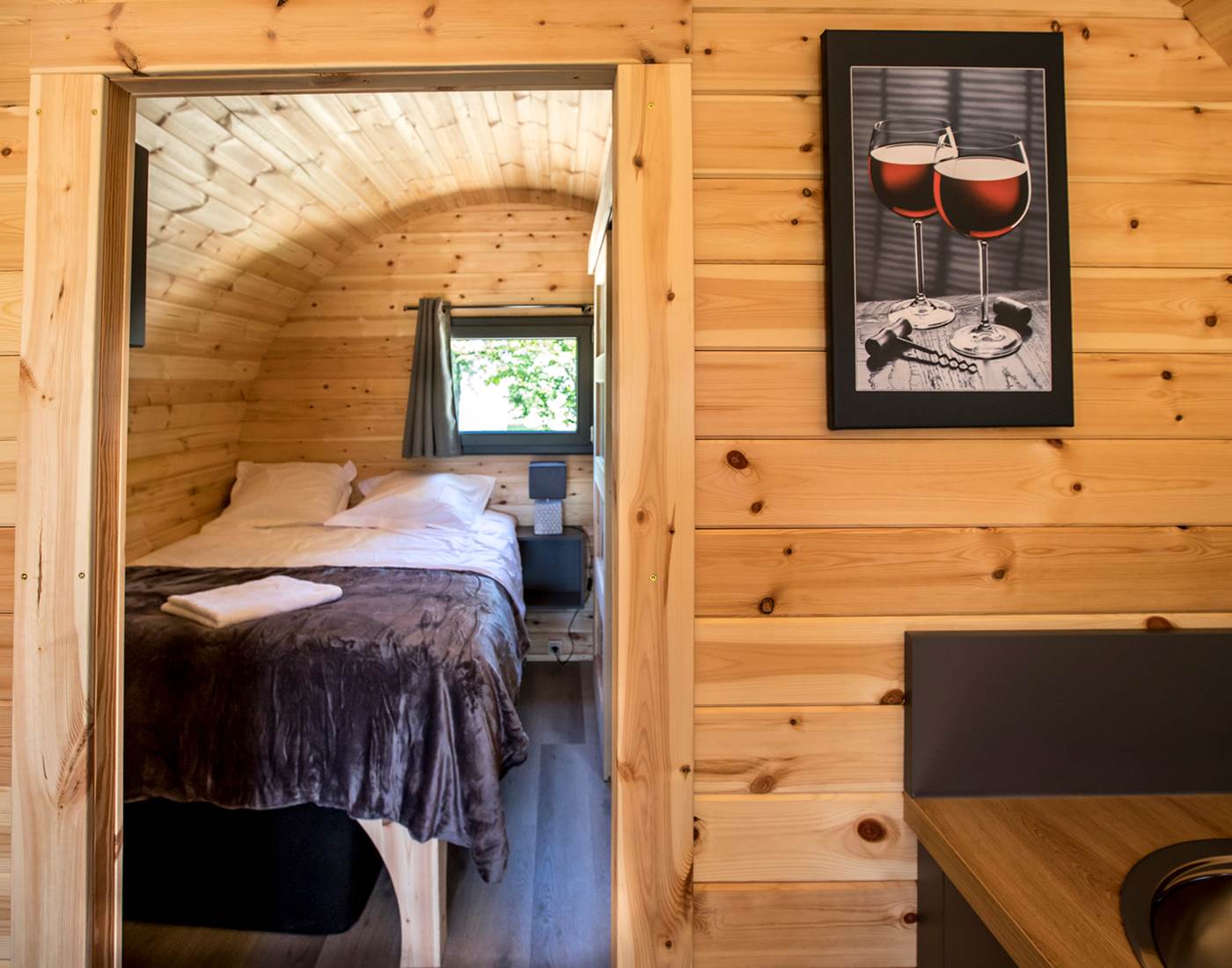 Chambre dans le tonneau Bourguignon