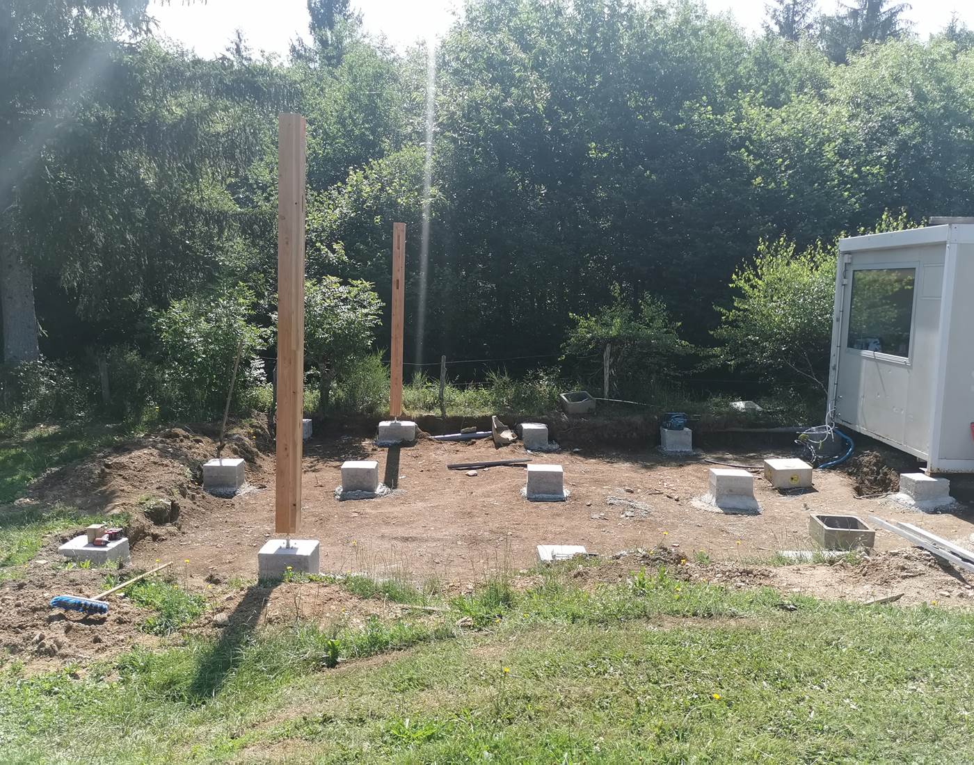 Démarrage du chantier