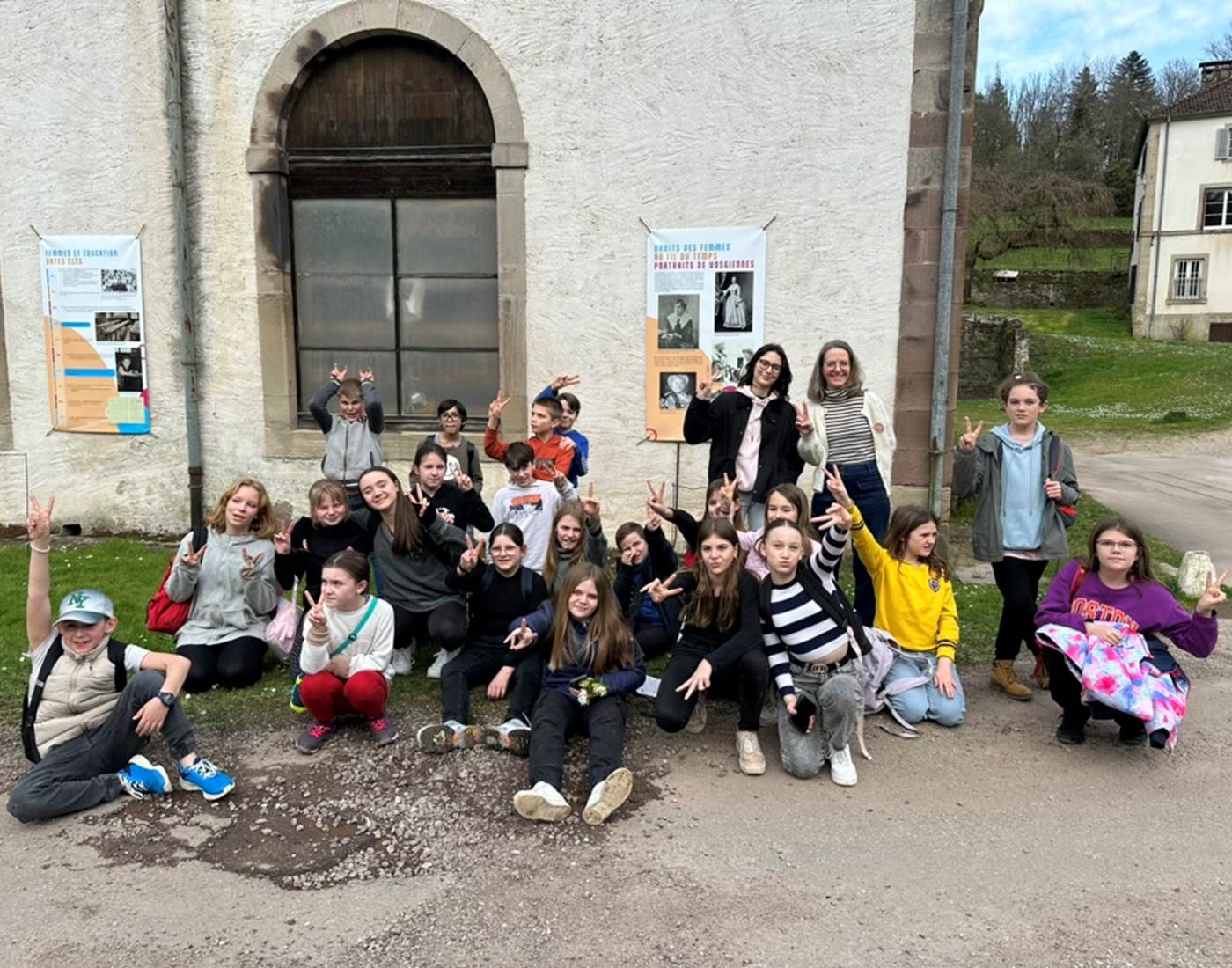 Les 6èmes du Collège Julie Victoire Daubié