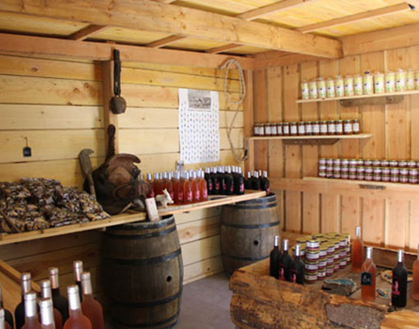 Accueil et vente de produits