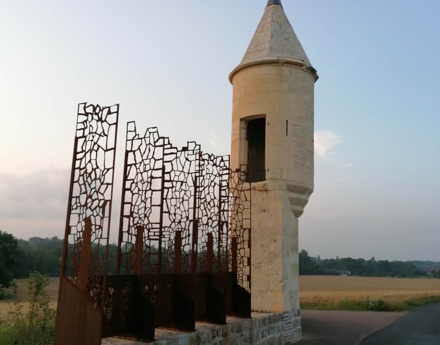 L'échauguette près de l'Abbaye de vaucelles