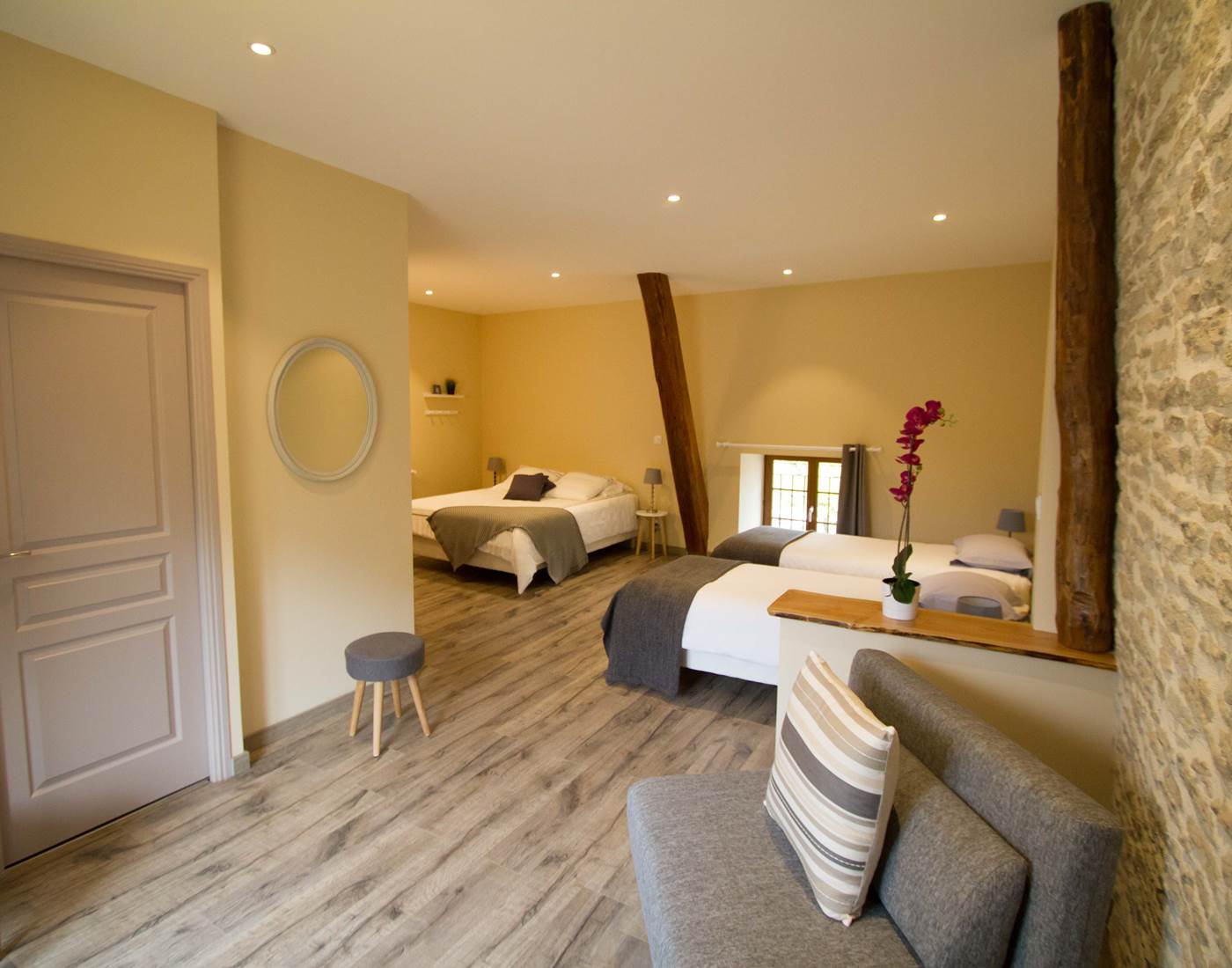 La Maison des Abeilles_chambre Vougeot