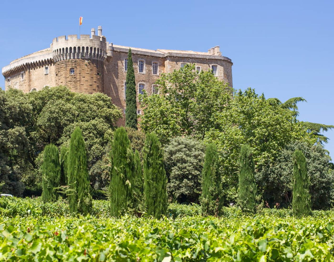 Le château de Suze la Rousse