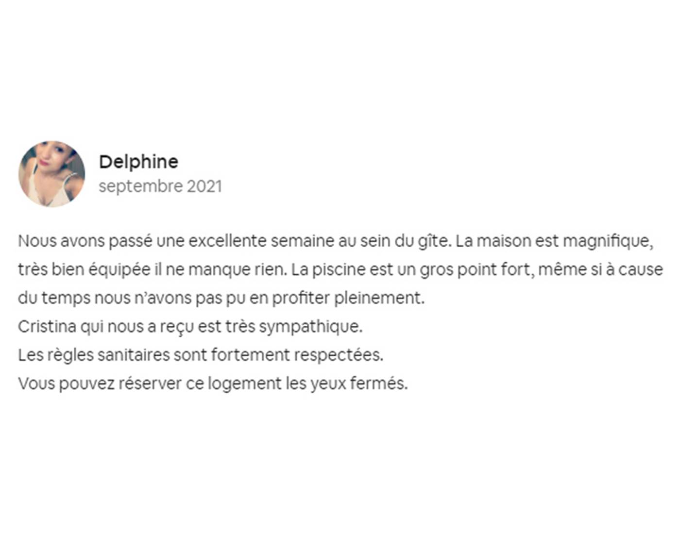 Avis Rbnb 21091