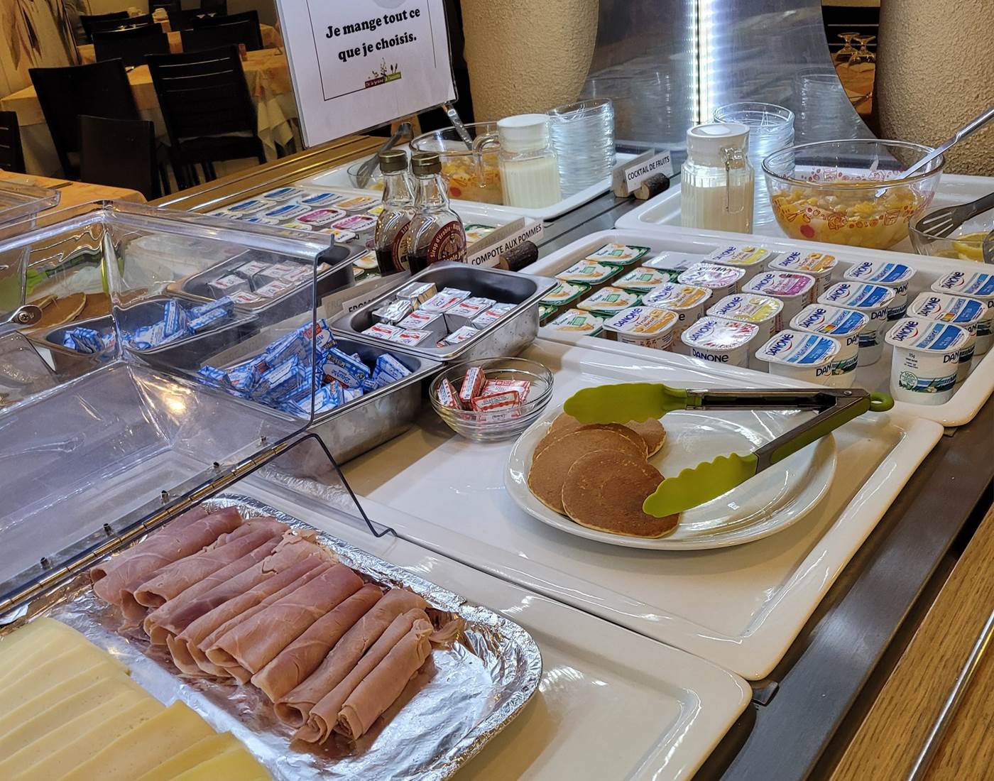 Buffet du petit déjeuner