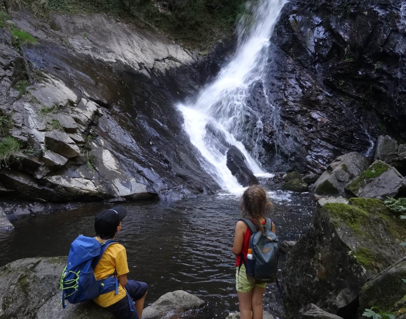 Cascade du Saut Sali - Les chaumières de Brameix