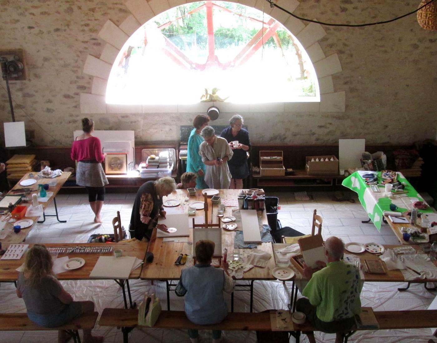 Stage peinture et calligraphie hébraïque avec Frédérique Lemarchand