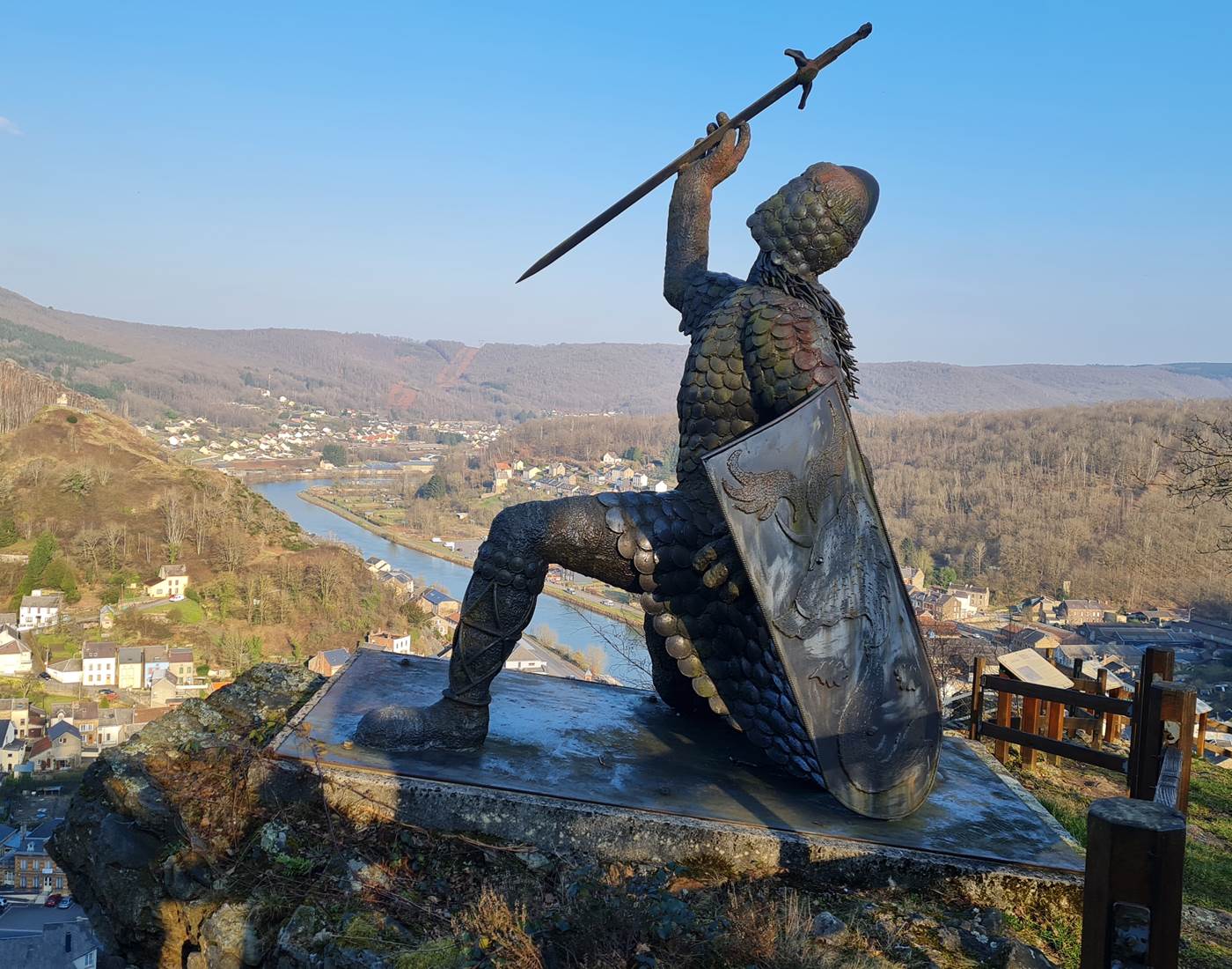 Rocher de l'Ermitage et Chevalier Dardennor