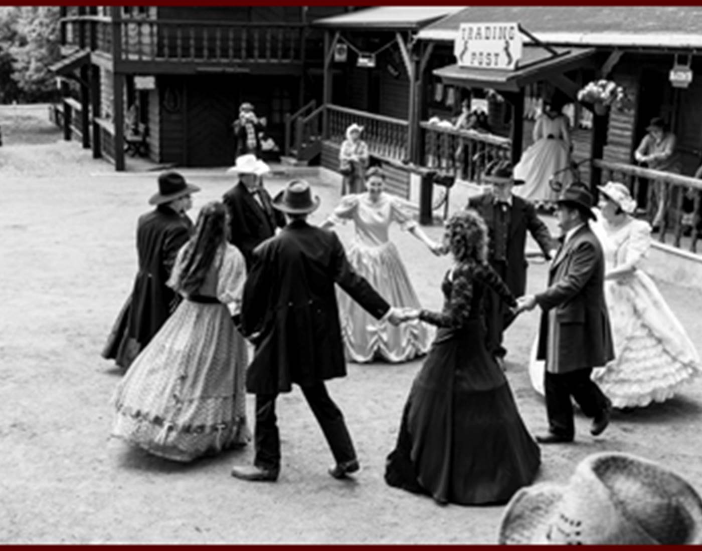 western-city animation