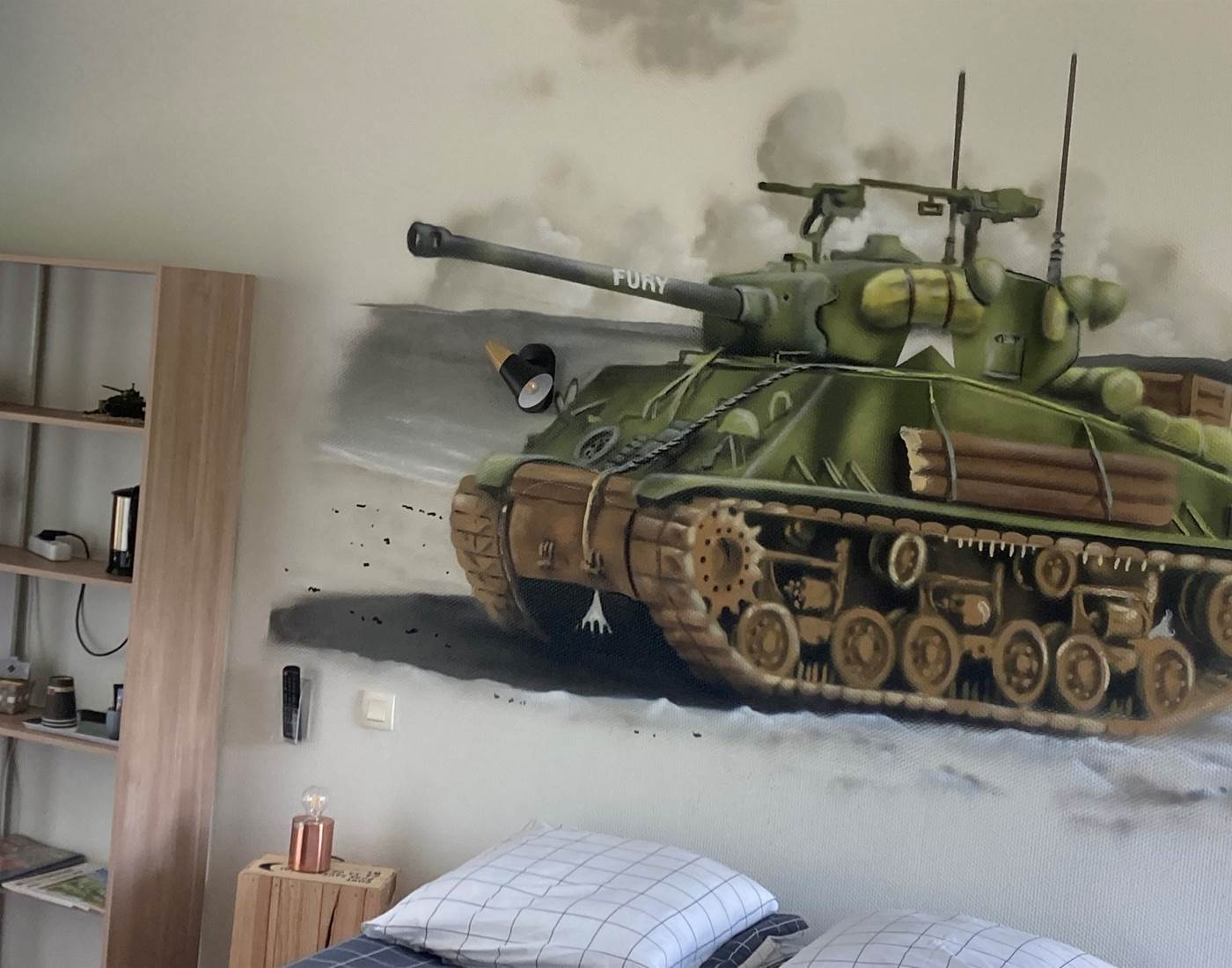 Grapheur décoration ww2 idéalement situé petit déjeuner