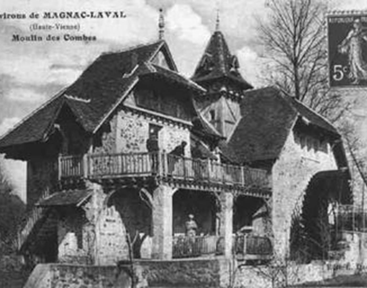 Le moulin des Combes début 20 ème siècle