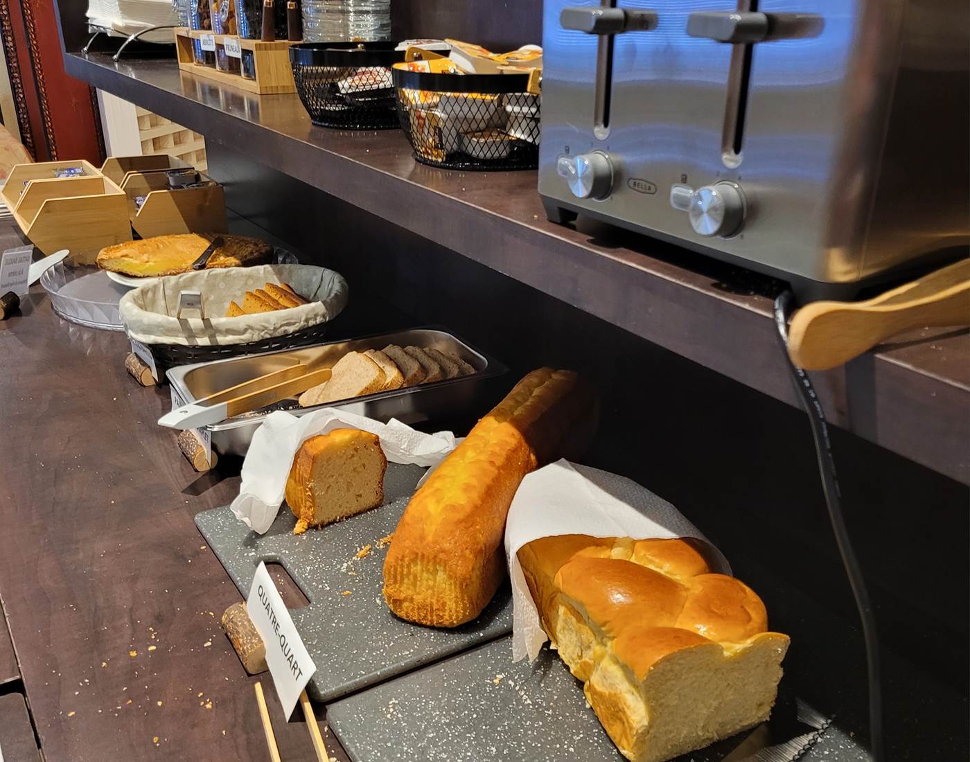 Buffet petit déjeuner