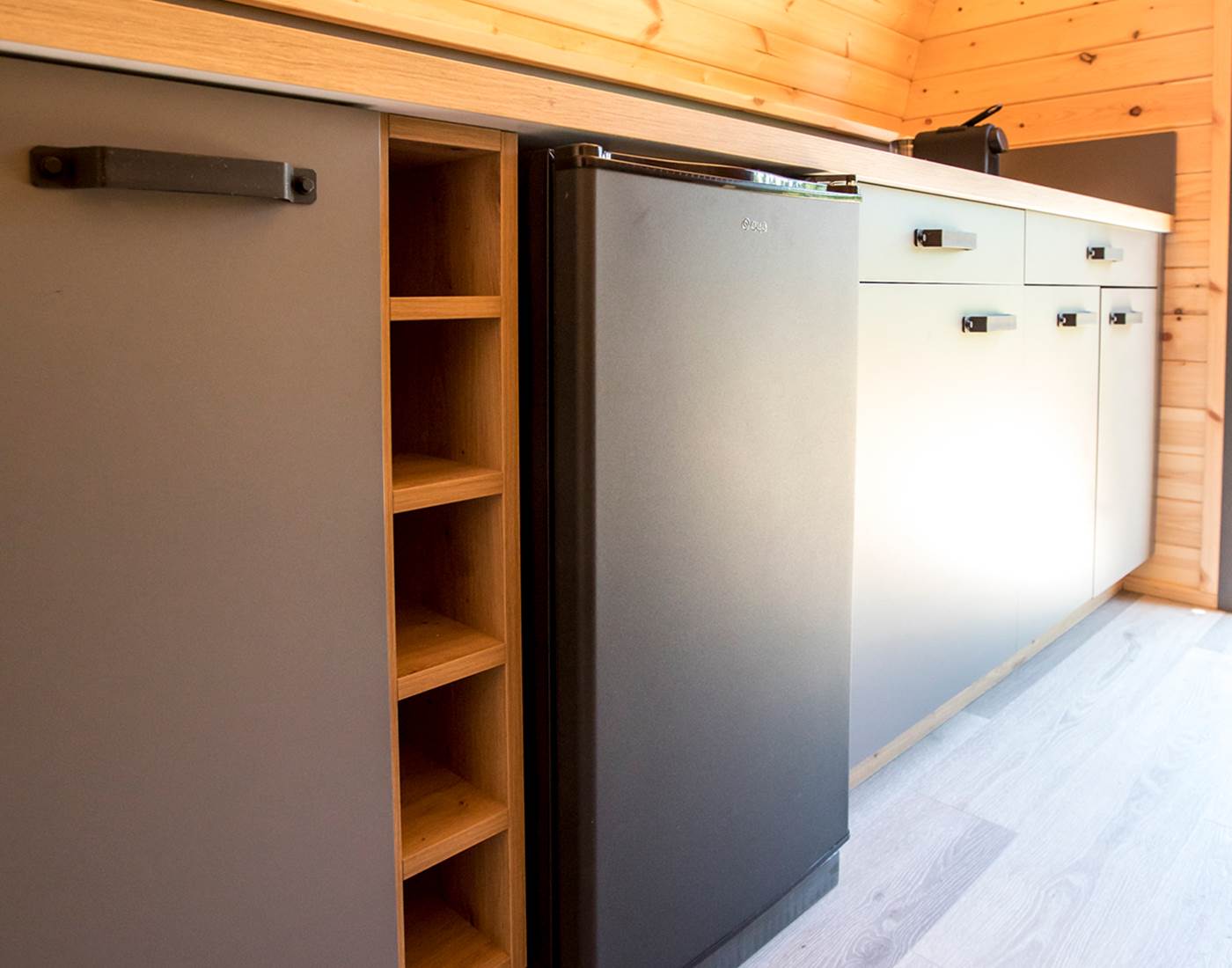 Chambre Deluxe - équipements dans le tonneau