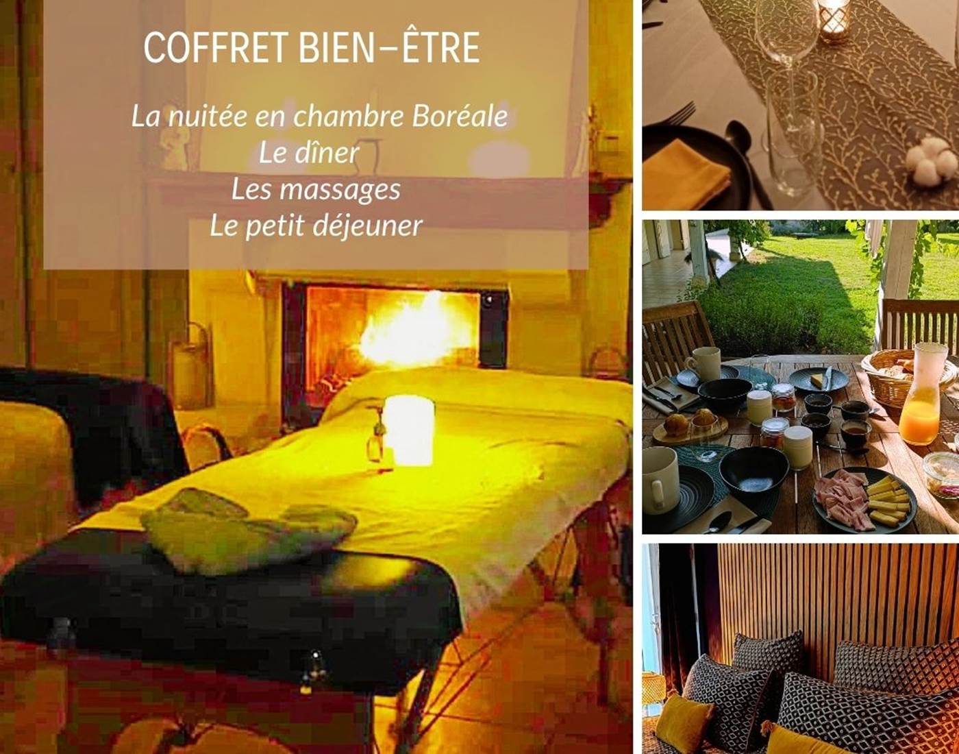 Gîtes, chambre d'hôtes et table d'hôtes gastronomique à Casteljaloux Lot et Garonne, piscine, jacuzzi et spa